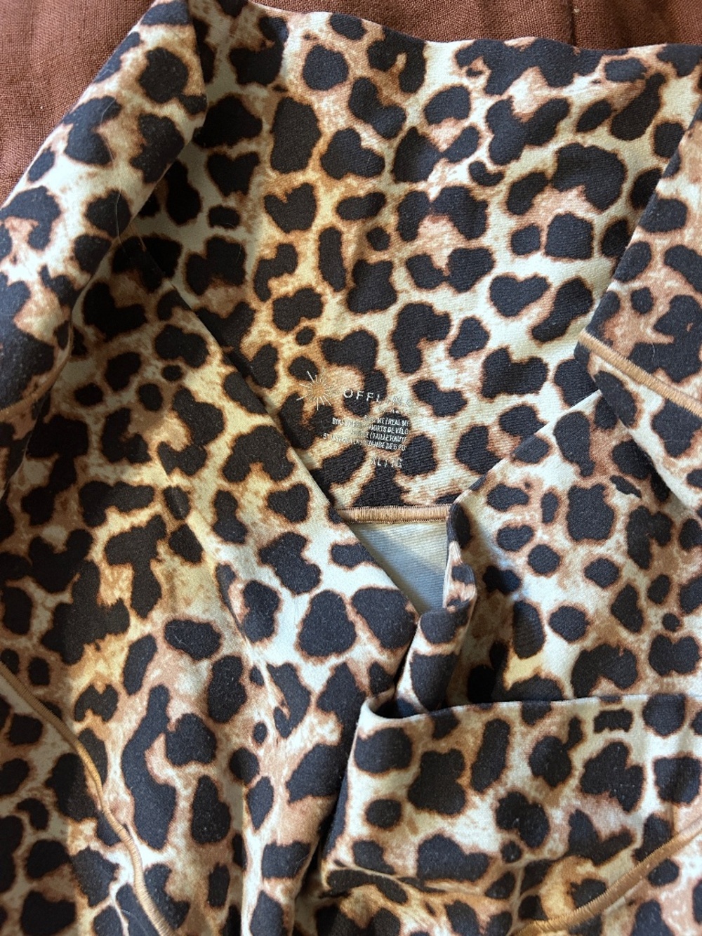 OFFLINE Aerie leopard bike shorts - Picture 4 of 5